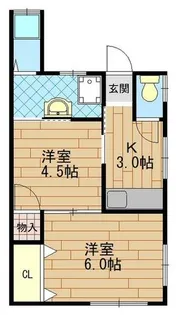 益本ビル【2階】の間取り