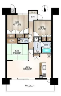 エムズシティ岩倉ステーションタワーノース【8階】の間取り