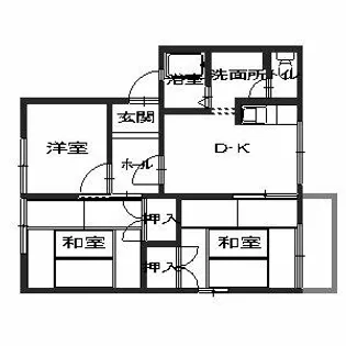 ディアスかもと【202号室】の間取り