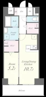 博多グランドレジデンスーH【13階】の間取り