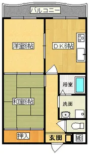 シャトレSI原寺【2階】の間取り