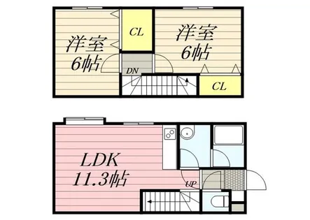 OZ・Ⅰ【0103号室】の間取り