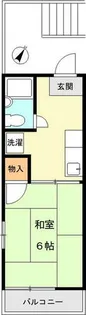 松浦ハイツ【2階】の間取り