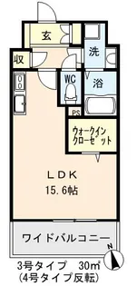 ウィークス・ステラ【5階】の間取り