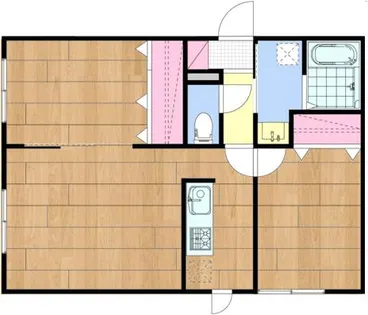 カルムハウス【1階】の間取り