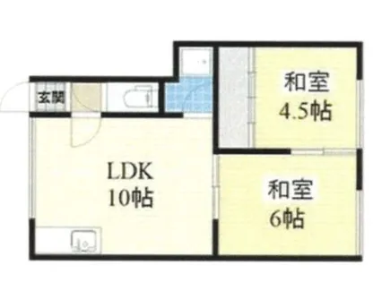 永野ハイツ【4号室】の間取り