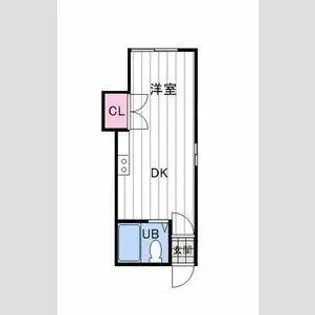 リバティインハイム【407号室】の間取り