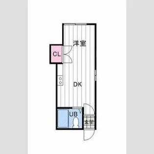 リバティインハイム【407号室】の間取り