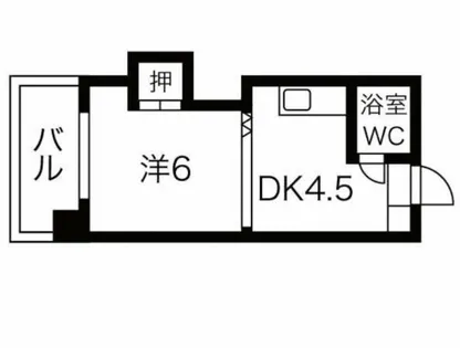 プラザハイツ24【11階】の間取り