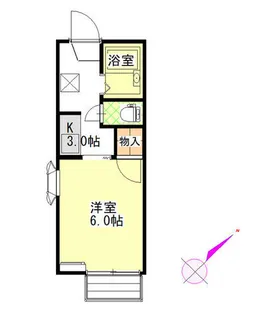 ファーポッシビリティー【1階】の間取り