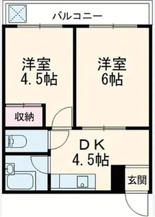 PLEAST愛宕Ⅲ【3階】の間取り