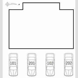 ラ・ルーチェ【1階】の間取り