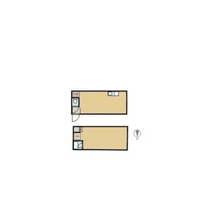 ルーブル南5条【102号室】の間取り