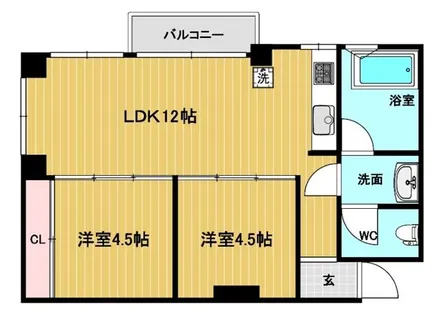 シーズン嵐山【2階】の間取り