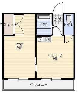 BA BLD【514号室】の間取り