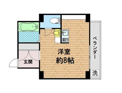 ダフネ二番館【2階】の間取り