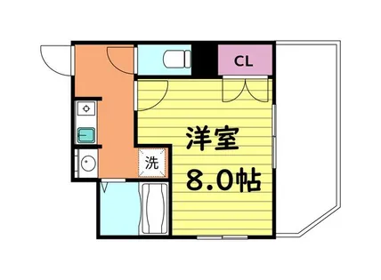 エスペラール深江橋【1階】の間取り