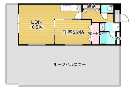 フォレストヴィラ別所町【5階】の間取り