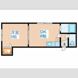 オーガニックOBARA31【2階】の間取り