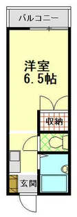 リバーハイツ【2階】の間取り
