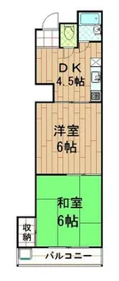 アイリス兵庫【6階】の間取り