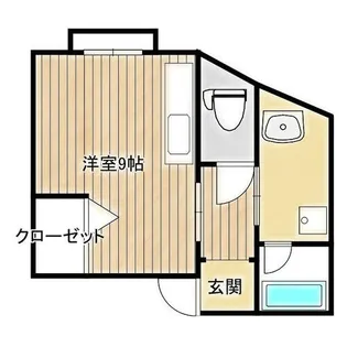 寿マンション【205号室】の間取り
