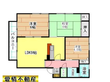パラシオ赤坂B棟【2階】の間取り