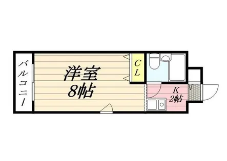 メゾン ド ルナール【0412号室】の間取り