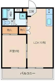 北中島マンション【2階】の間取り