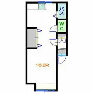 Villa Canal(ヴィラカナール)【1-C号室】の間取り