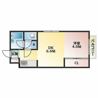 ルナハイツ札幌【212号室】の間取り