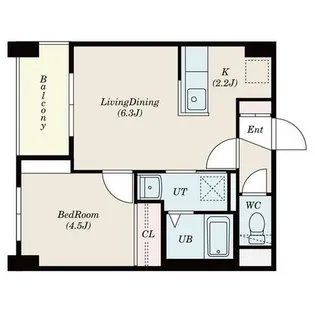 プライマル札幌琴似【505号室】の間取り