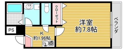 メゾンドブラン【105号室】の間取り