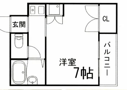ピュアエスペラント【302号室】の間取り