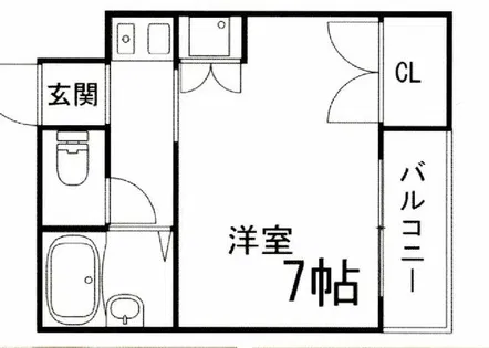 ピュアエスペラント【302号室】の間取り