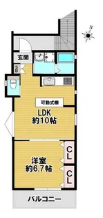 カーサ・マヤ【2階】の間取り