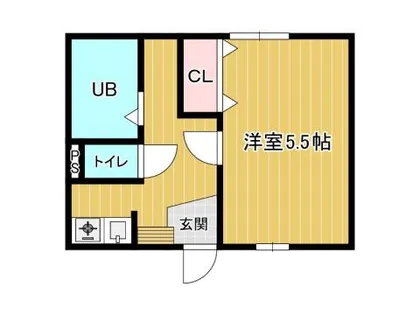 E.Tささやま【1階】の間取り