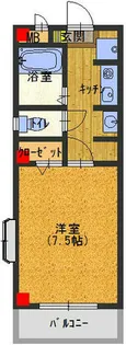 イワタマンション【2階】の間取り