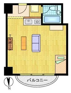 琵琶湖プラザ【7階】の間取り