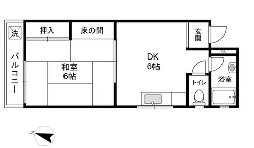 プレメゾン生田【4階】の間取り