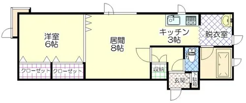ラ・ミーナ12【203号室】の間取り
