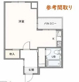 大阪和泉町メイフラワーハウス【101号室】の間取り
