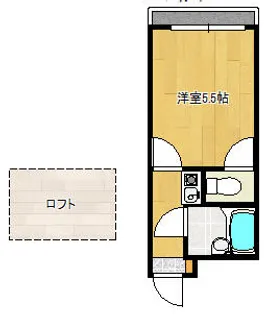 MAYUMIヨーロピアン3番館【204号室】の間取り
