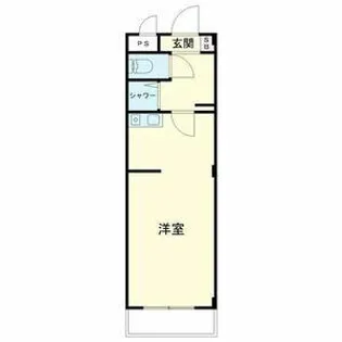 レジデンスビーネ【210号室】の間取り