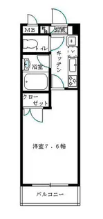 マルエイ参番館【302号室】の間取り