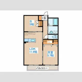 Precious court annex【2階】の間取り