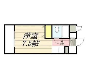 メゾン・ド・ウルス【0405号室】の間取り