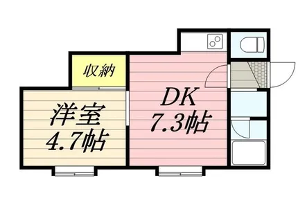 メゾン菊水元町【0102号室】の間取り