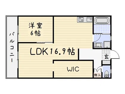 アルテハイム大手町【7階】の間取り