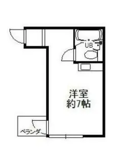 Mハウジングビル【4階】の間取り